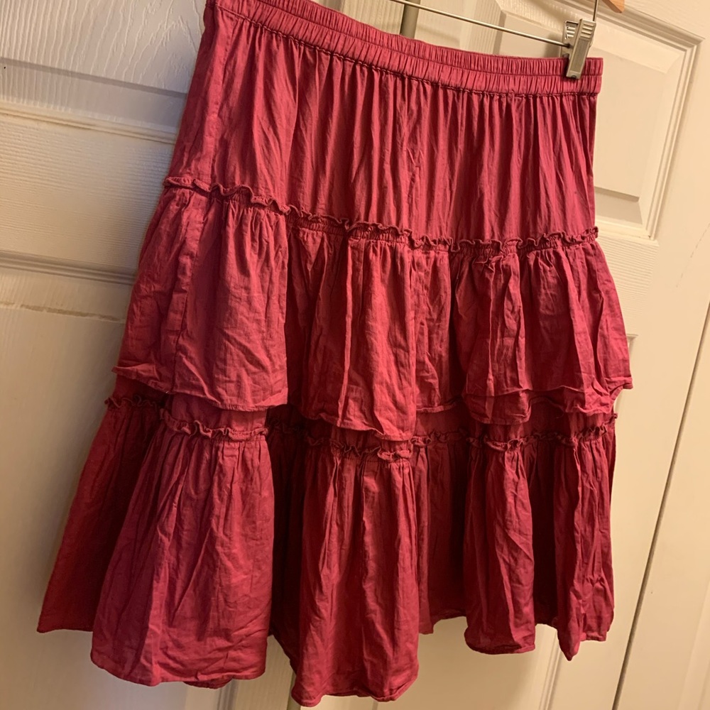 Pink/Red Club Monaco skirt size 6